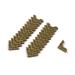 Geesatis 30 PCS Green Bronze Book Corner Protector Album Notebook Corner Cover Pads Scrapbook Cover Corner  Iron  1.1 X 0.8