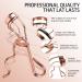 Buy Stylish Eyelash Curlers - Easy Grip Handle & 2 Extra Silicone Pads | Golden Design for Perfect Lashes - Buy Online on GoSupps.com