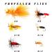 Flying Fishing Assortment Kit - 42-Piece Dry & Wet Flies for Trout Bass Steelhead | Tenkara Popper & Streamer | International Shipping Available - Buy Online on GoSupps.com