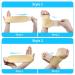 Abnii Wrist Support - Compression Brace for Carpal Tunnel & Arthritis Pain Relief - Beige (1Pair) - Buy Online on GoSupps.com