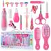 Baby Healthcare and Grooming Kit RoseFlower 20 in 1 Newborn Essentials Nursery Care Set with Toothbrush Nail Clipper File Nose Cleaner Nasal Aspirator - Baby Item for Infant Toddlers Boys Girls Kids #26