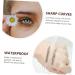 Mipcase 9 Sheets Imitation Eco Eyebrow Sticker Stickers Fake Hair Eyebrows Eyebrow Tool Modeling Template 4d 21.5X14.5cm Brown - Buy Online on GoSupps.com