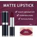 Long Lasting Matte Lipstick - High Coverage Lip Color Waterproof Lipstick - Professional Cosmetics Gift (#12) - Buy Online on GoSupps.com