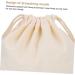 Baluue 20 Pcs Hair Dryer Storage Bag Canvas Shopping Bags Canvas Cosmetic Bag Cosmetics Bag Fabric Beige - Buy Online on GoSupps.com