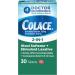 Colace 2-in-1 Stool Softener Plus Stimulant Laxative for Gentle Effective Constipation Relief Docusate Sodium Plus Sennosides 60 Count and 30 Count 60 Count (Pack of 1) Tablets + Tablets 30 Count - Buy Online on GoSupps.com