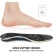 Plantar Fasciitis Insoles Arch Supports for Men Size 8-9/Women Size 10-11 - Black-G - Buy Online on GoSupps.com