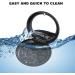 Buy Dnom Can with Mirror & Magnetic Closure - Portable Black Braces Box for Safe Storage of Braces & Mouth Protection - Buy Online on GoSupps.com