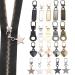 20 pieces Zipper Metal Zipper Zipper Receptive metal zipper Metal zipper for clothing jackets Sails Jeans Luggage wallet