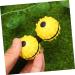 TOVINANNA Pressure Release Toy 1pc Decompression Massage Ball for Stress Relief | 7.36x3.56cm Yellow - Buy Online on GoSupps.com