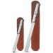 FVION Nail File Set - 2 PCS Professional Metal Nail Files Stainless Steel Nail File for Fingernails Toenails Double-Sided Nail File With Coarse and Fine Manicure Pedicure Tools Medium