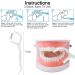 Tingdongwei 200 Dental Floss Sticks - Interdental Cleaners for Effective Plaque Removal & Oral Care - Buy Online on GoSupps.com