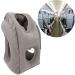 Verdant Touch Sleeping Pillow - Inflatable Travel Snack Cushion | Multifunctional Support for Travel Breathable Design Relieves Fatigue 180 Headrest Compact & Portable - Buy Online on GoSupps.com