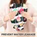 Naanle Striped Sweet Hot Water Bottle with Cover - 1L Transparent Warm Water Bottle for Pain Relief & Heat Therapy | Ideal for Bed Hands & Feet - Buy Online on GoSupps.com