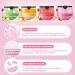 JUYANGYAN 4 PCS Lip Scrub and Mask Set Strawberry Watermelon Lip Exfoliator Scrub Moisturizing Lip Balm for Dry Lips Reduce Lip Lines - Buy Online on GoSupps.com