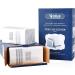 Vplus 150 Pack Disposable Guest Towels - Soft & Absorbent Paper Hand Towels for Bathroom, Kitchen, Parties - Decorative Linen Feel Napkins - Ideal for Dinners, Weddings, Christmas Party - Silver - Buy Online on GoSupps.com