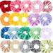 Velvet Hair Ties 20 Pieces Elastic Hair Bands Scrunchies Hair Rubber Bands for Women Girls Children Hair Accessories (20 Colors)