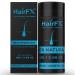 HairFX Hair Fibers for Thinning Hair (DARK BROWN) Undetectable & Natural - Giant 28g Bottle – Hair Thickener + Instant Thicker Fuller Hair - Completely Conceals Hair Loss in 15 Seconds for Women & Men