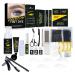 Black Lash Tint Kit Eyelash Dye and Lift 2 in 1 Keratin Eyebrow Tint Lash Tinting for Women Girls Lash Perm/Lift/Lamination Treatment