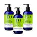 EO Liquid Hand Soap 12 Ounce (Pack of 3) Peppermint and Tea Tree Organic Plant-Based Gentle Cleanser with Pure Essential Oils