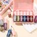 Liquid Eyeshadow 6 Piece Liquid Shine CosmeticsHigh Pigment Shimmering Eyeshadow Make Up for Brides Women Girls - Buy Online on GoSupps.com