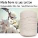 100% Natural Cotton Macrame Cord 3mm x 547yd - 4 Strand Twisted Rope for Handmade Crafts, Plant Hangers & Wall Hangings | AIFUN Macrame Cord 500m - Buy Online on GoSupps.com
