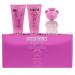 MOSCHINO Toy 2 in Bubble Gum Perfume for Women Gift Set Mini Splash Trio 0.17 Fl Oz