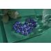 XIANNVXI 15 Pcs Blue Sodalite Crystal Heart Stones Set for Reiki Healing - Natural Gemstones Love Puff Palm Pocket Stones - Buy Online on GoSupps.com