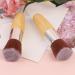 Professional 2-Piece Kabuki Foundation Brush Set | Round Top Makeup Brush for Liquid Cream & Powder | Ideal for Blending & Buffing - Buy Online on GoSupps.com