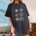 Women's Vintage Sun Moon Star Graphic Sweatshirt - Gray Small - Buy Online on GoSupps.com