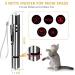 Toozey LED Pointer Cat & Dog Toy - USB Rechargeable 7-in-1 Interactive Pet Toy with 5 Patterns & 2 Bonus Mice | Shop Now for International Delivery! - Buy Online on GoSupps.com