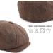 Pesaat Newsboy Cap for Toddler Boys | Vintage Tweed Driver Cap for Kids | Coffee | 2-5 Y, 4-7 Y - Buy Online on GoSupps.com
