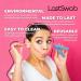 LastObject Reusable Cotton Swabs for Ear Cleaning - Peach LastSwab, 1 Reusable Q-tip = 1000 Common Swabs - Eco-Friendly, Zero Waste & Easy to Clean - Buy Online on GoSupps.com