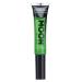 Moon Glow Neon UV Hair Colour Streaks | Green | Hair Mascara - Temporary Wash out Hair Dye | Bright Neon Colour Glows under UV Lighting Intense Green