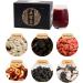 Ginseng Five Treasures Tea 120g 4.2oz (12g x 10 Bags) Polygonatum Wolfberry Dried Jujube Mulberry Maca Combination Herbal Tea Bags - Buy Online on GoSupps.com