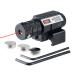 Pinty Compact Tactical Red Laser Sight with Picatinny Mount Alan Wrenches for Hunting - Easy and Bright