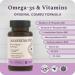Accentrate110 - Focus Supplement - Methylated Vitamin B Complex with Omega 3 Fatty Acid Supplement - L-Methylfolate Vitamin B12 P-5-P Riboflavin VIT D 60 Softgels (1 Month Supply) Teen/Adult - Buy Online on GoSupps.com