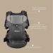 Diono Carus Essentials 3-in-1 Baby Carrier | Front & Back Carry | Newborn to Toddler | Up to 33 lb | Easy & Comfortable | Gray - Buy Online on GoSupps.com