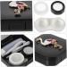 Shop Solustre Flamingo Contact Lens Foil Mirror Film & Holder Set - Stylish & Convenient Organizer for Travel - Buy Online on GoSupps.com