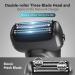 KENSEN Electric Razor for Men - Cordless Waterproof Wet/Dry Shaver with USB Charging and Pop-Up Trimmer - Gray - Buy Online on GoSupps.com