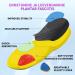 Plantar Fasciitis Relief Insoles - 2 Pairs + Stainless Steel Shoe Horn for Arch Support & Foot Health | Men s 7-8.5 Women s 9-10.5 - Buy Online on GoSupps.com