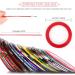 TEEROVA 32 Mixed Colors Nail Striping Tape Line with 2 Pieces Nail Tape Dispensers Nail Art Decoration Sticker DIY Nail Tip - Buy Online on GoSupps.com