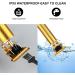 URAQT Cordless Hair Clippers for Men - Waterproof Electric Trimmer Set with T-Blade Detail Shaver, Grooming Kit with Guide Combs and Hair Combs (Gold) - Buy Online on GoSupps.com