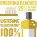 Listerine Original Antiseptic Mouthwash 500mL (Pack of 2) - Fight Bad Breath, Plaque & Gingivitis - Buy Online on GoSupps.com