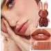 Huxibai Full effect lip hydrating plumper with bunny effect lip gloss for women and girls daily use evening care makeup preparation 05 - Buy Online on GoSupps.com