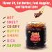 Sauce Up 100% Natural Artisan Chili-Crisp 6oz - Vegan Keto GF Chili Oil/Sauce - Crafted in NYC - Flavor Bomb with 13 Premium Ingredients (Hot Sweet Crispy Umami Smoky Savory) - Zero Msg - Good on Anything (Original) - Buy Online on GoSupps.com