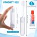 Buy Nuen 2-Piece Portable Soft Toothbrush Set - Travel & Camping Foldable Toothbrushes for Kids & Adults with Toothpaste - White Case - Buy Online on GoSupps.com