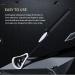Jiakalamo 4 Pack Portable Tongue Cleaner for Fresh Breath & Oral Health - Black | International Shipping Available - Buy Online on GoSupps.com