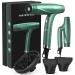 Hair Dryer - 110000 RPM High-Speed Brushless Motor Negative Ionic Blow Dryer for Fast Drying Low Noise Thermo-Control Hair Dryers with Magnetic Nozzle 12 Modes Intelligent Constant Temperatu