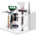 Buy Buerfu Acrylic Razor Holder & Multifunctional Organizer - Shaving Brush Toothbrush & Cosmetic Storage Stand - Buy Online on GoSupps.com