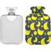 Buy Naanle Banana Moon Stars Hot Water Bottle | 1L Transparent Cover | Hand & Foot Warmer for Pain Relief & Cold Therapy - International Shipping - Buy Online on GoSupps.com